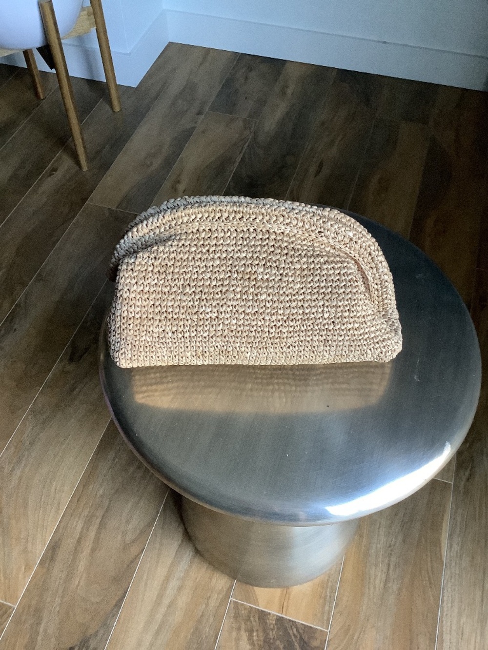 JCrew Portofino handknotted clutch